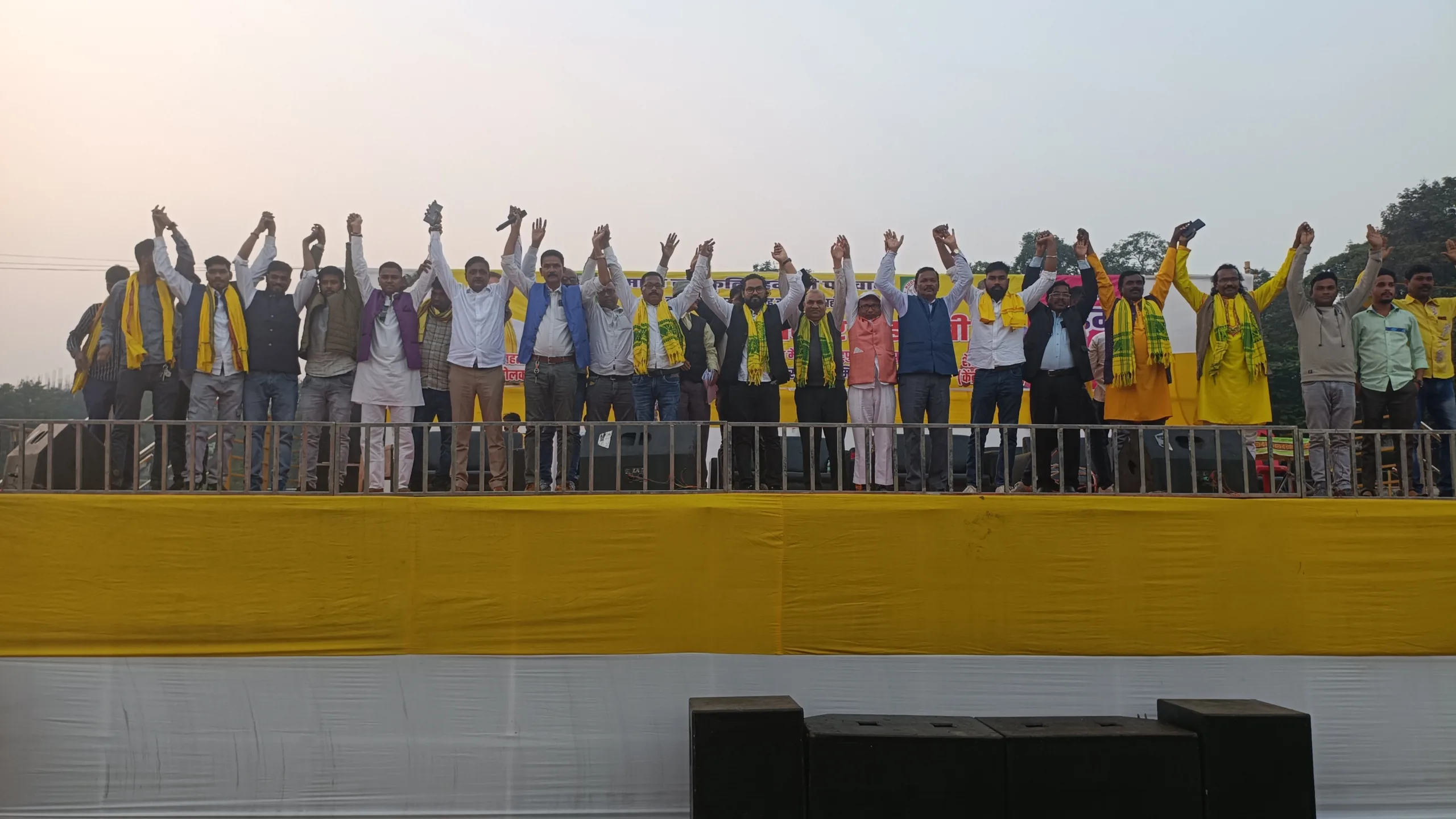 People did not gather for Kurmi Adhikar Maha Rally in Jamshedpur