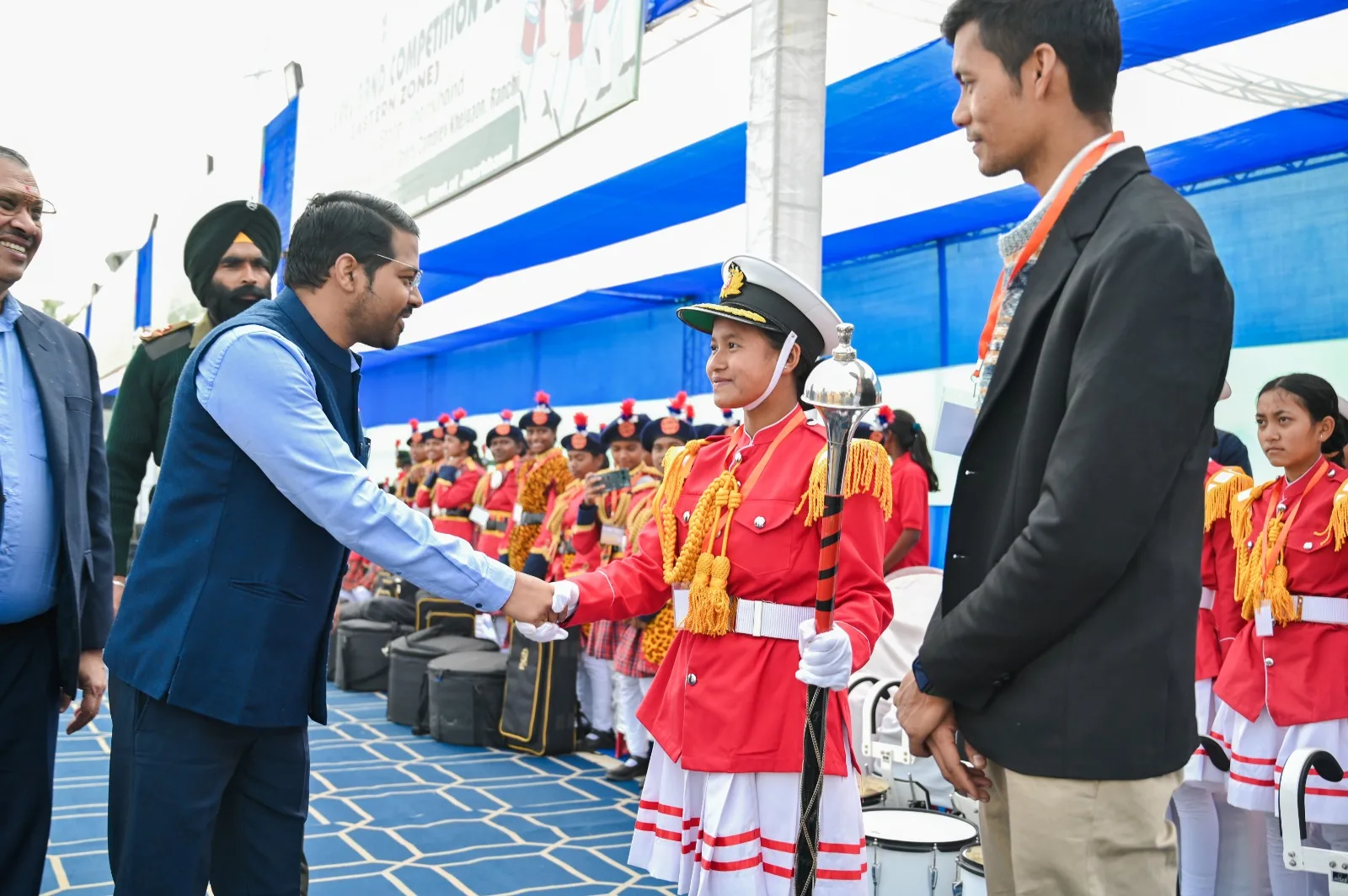 zonal level East Zone Band Competition concluded with grand ceremony in Ranchi