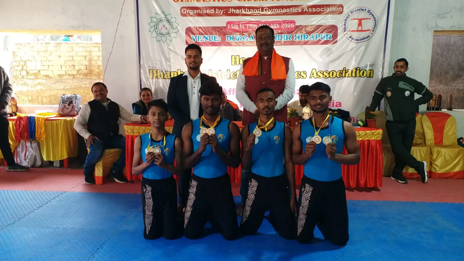 Gymnastics Championship In Dhanbad