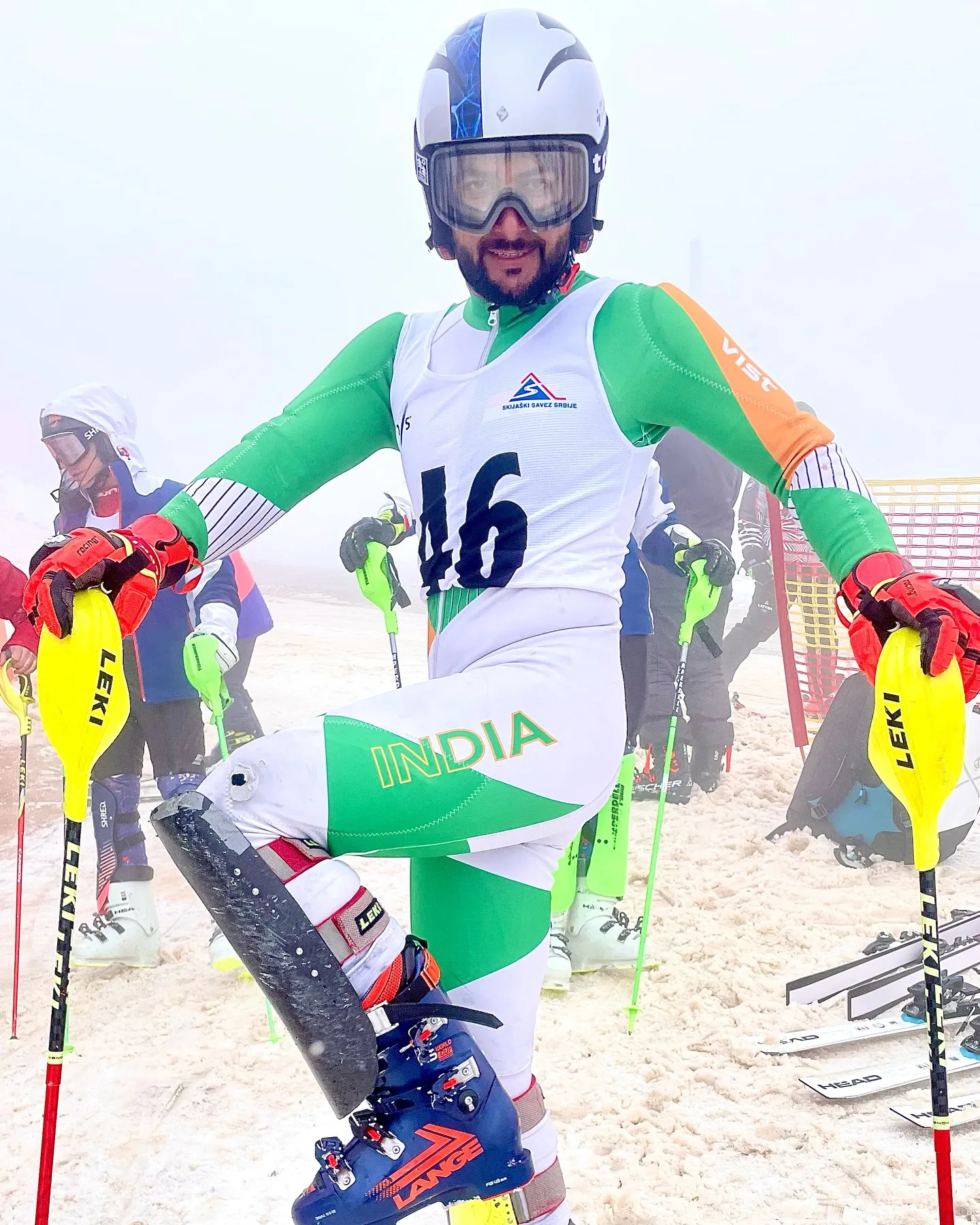 आरिफ खान 2026 विंटर ओलंपिक्स में पुरुषों के स्लैलम इवेंट में 39वें स्थान पर रहे.