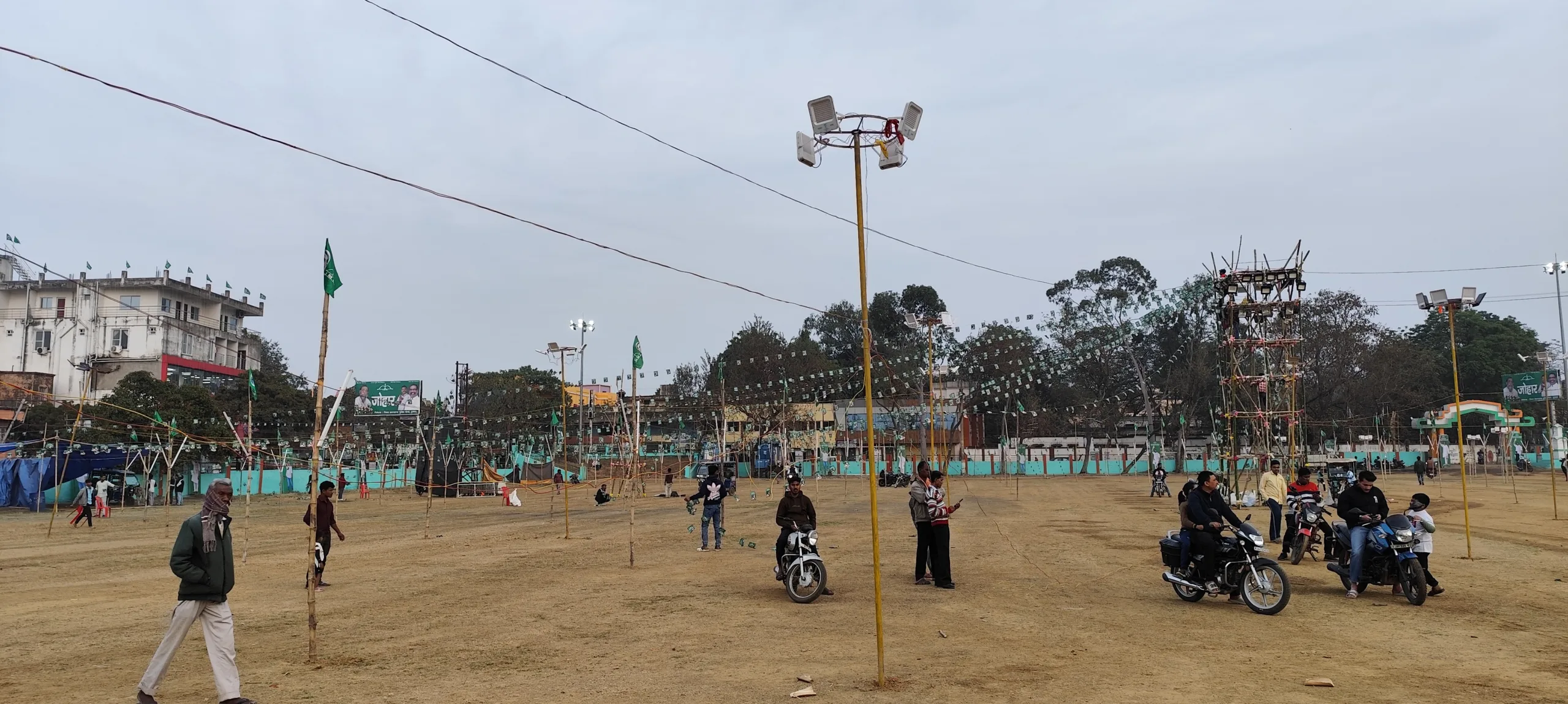 JMM preparing for Jharkhand Day celebration in Dumka