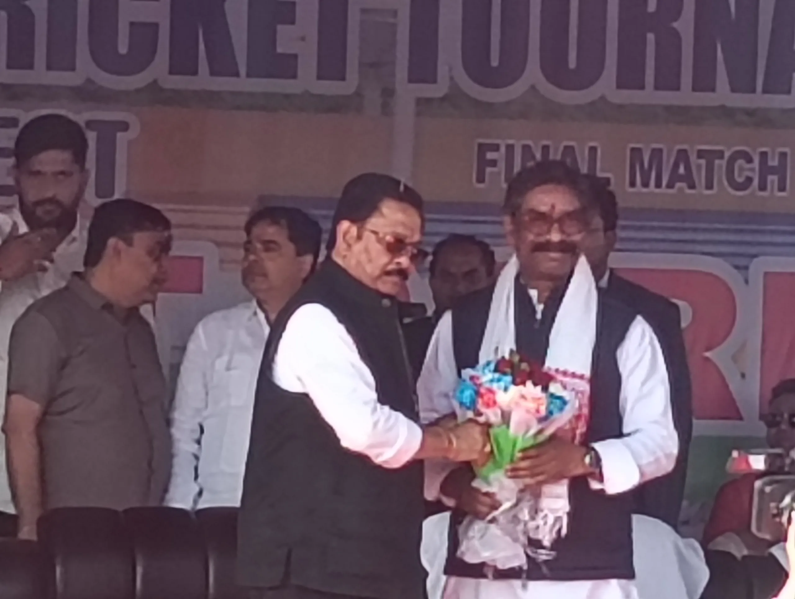 Cricketers gather in Lohardaga