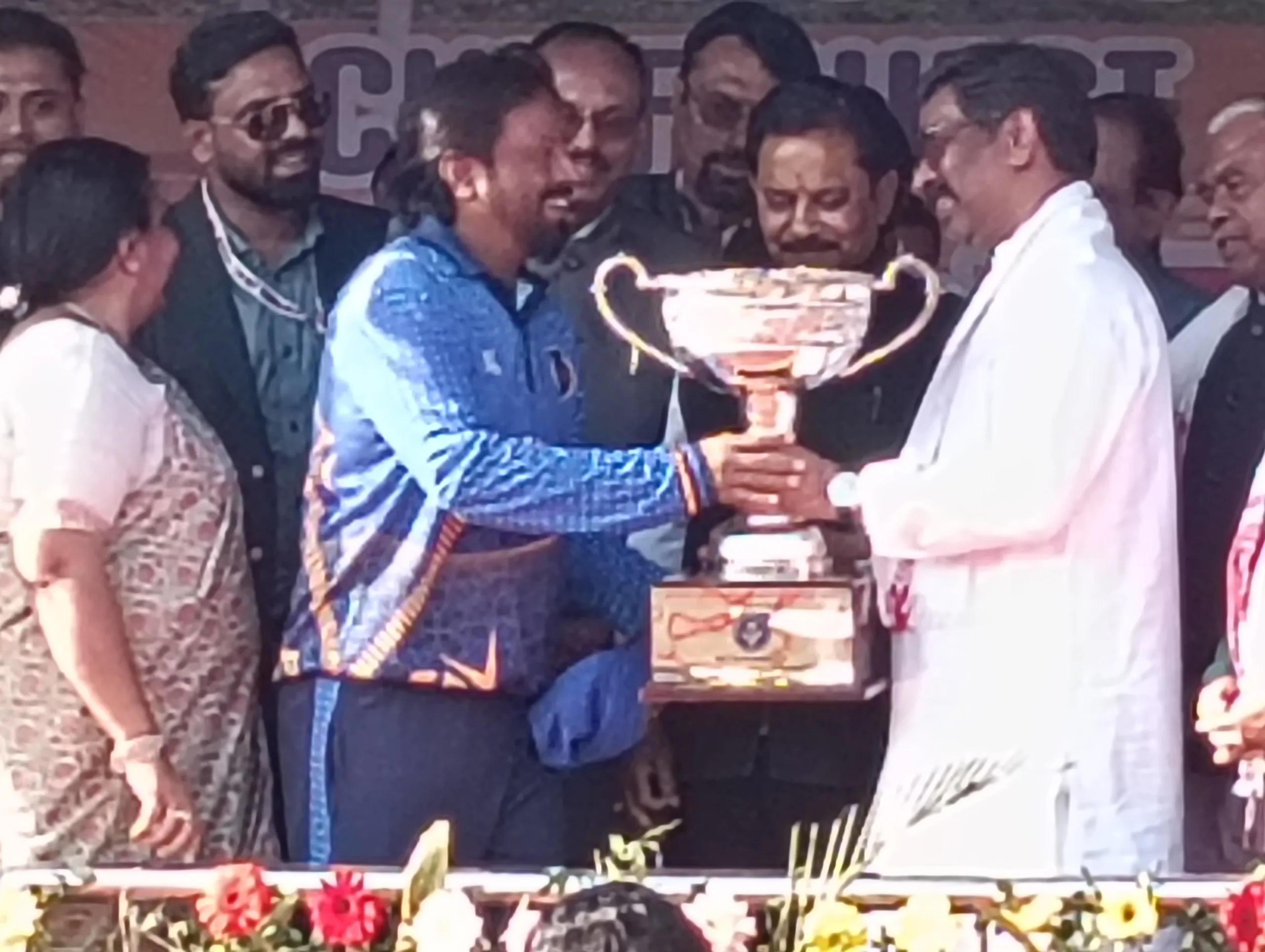 Cricketers gather in Lohardaga