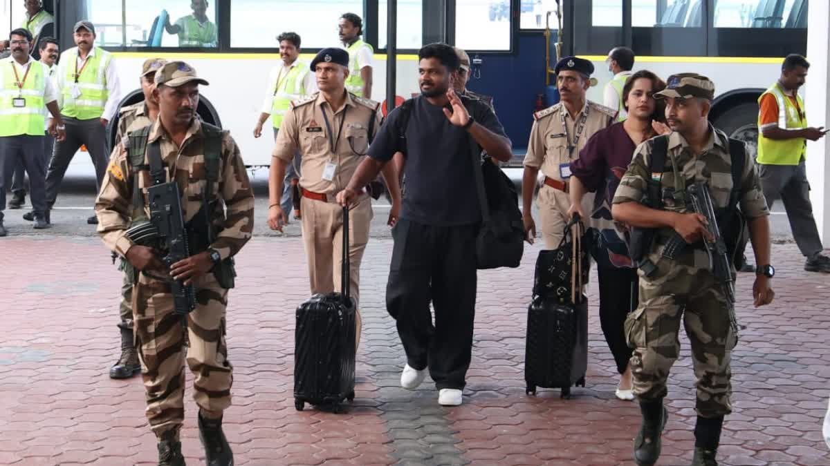 टी20 वर्ल्ड कप हीरो संंजू सैमसन का तिरुवनंतपुरम में शानदार स्वागत