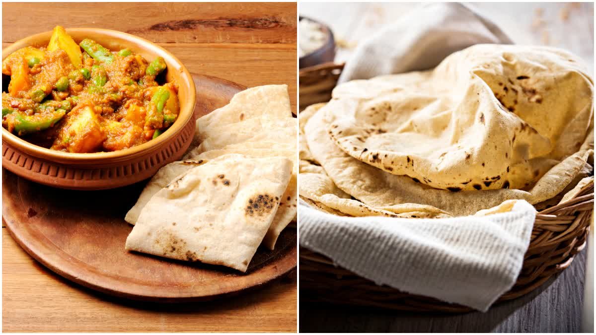 Just add one simple ingredient to the flour your chapatis will stay soft for hours