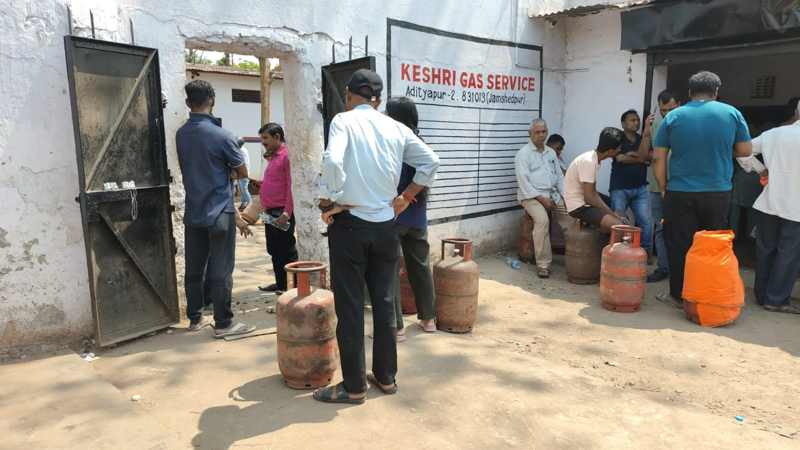 LPG shortage in Saraikela