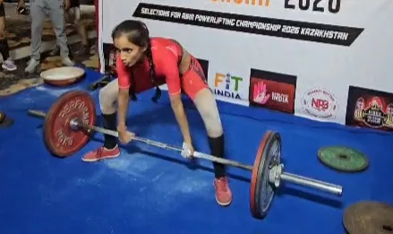 Angel Verma Powerlifting Gold