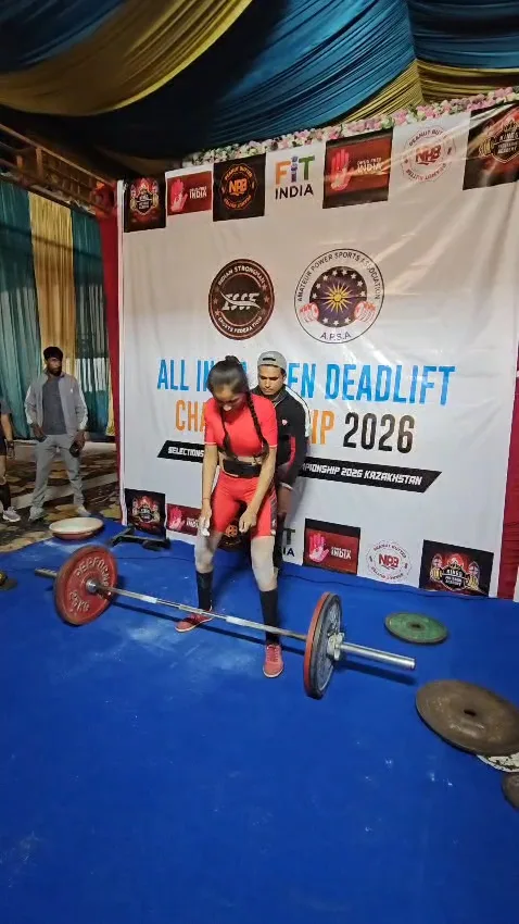 Angel Verma Powerlifting Gold
