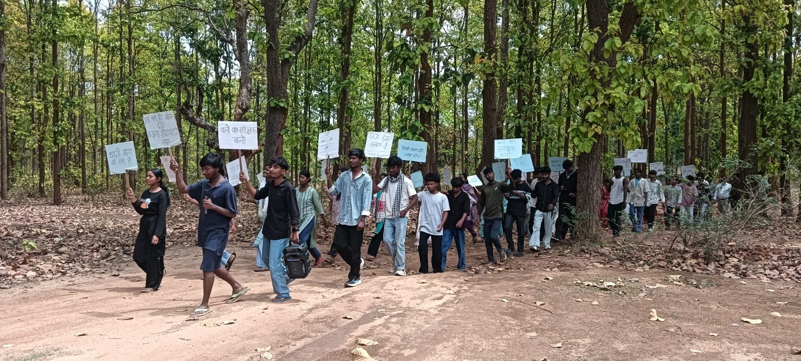 Bal Akhadas for save Forest