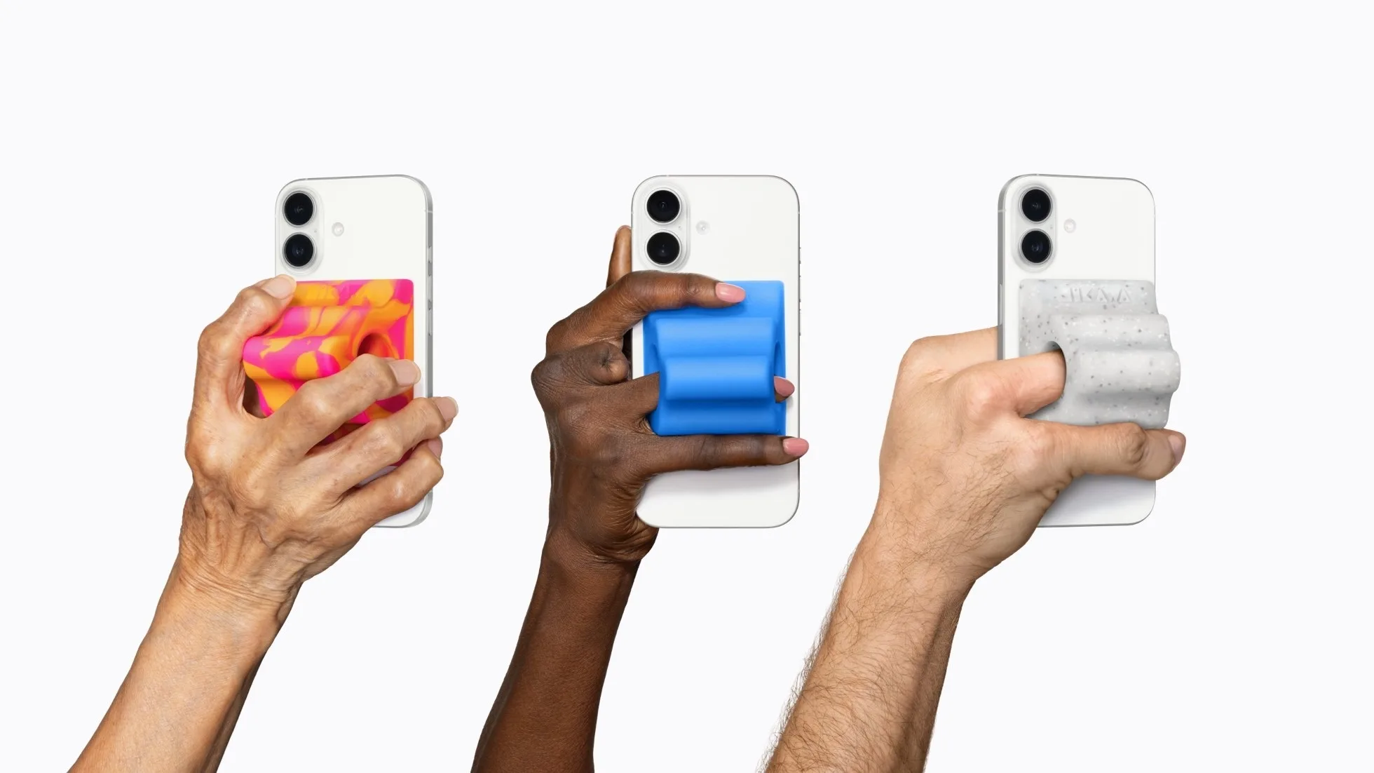 The Hikawa Grip & Stand for iPhone is available in three new colours.