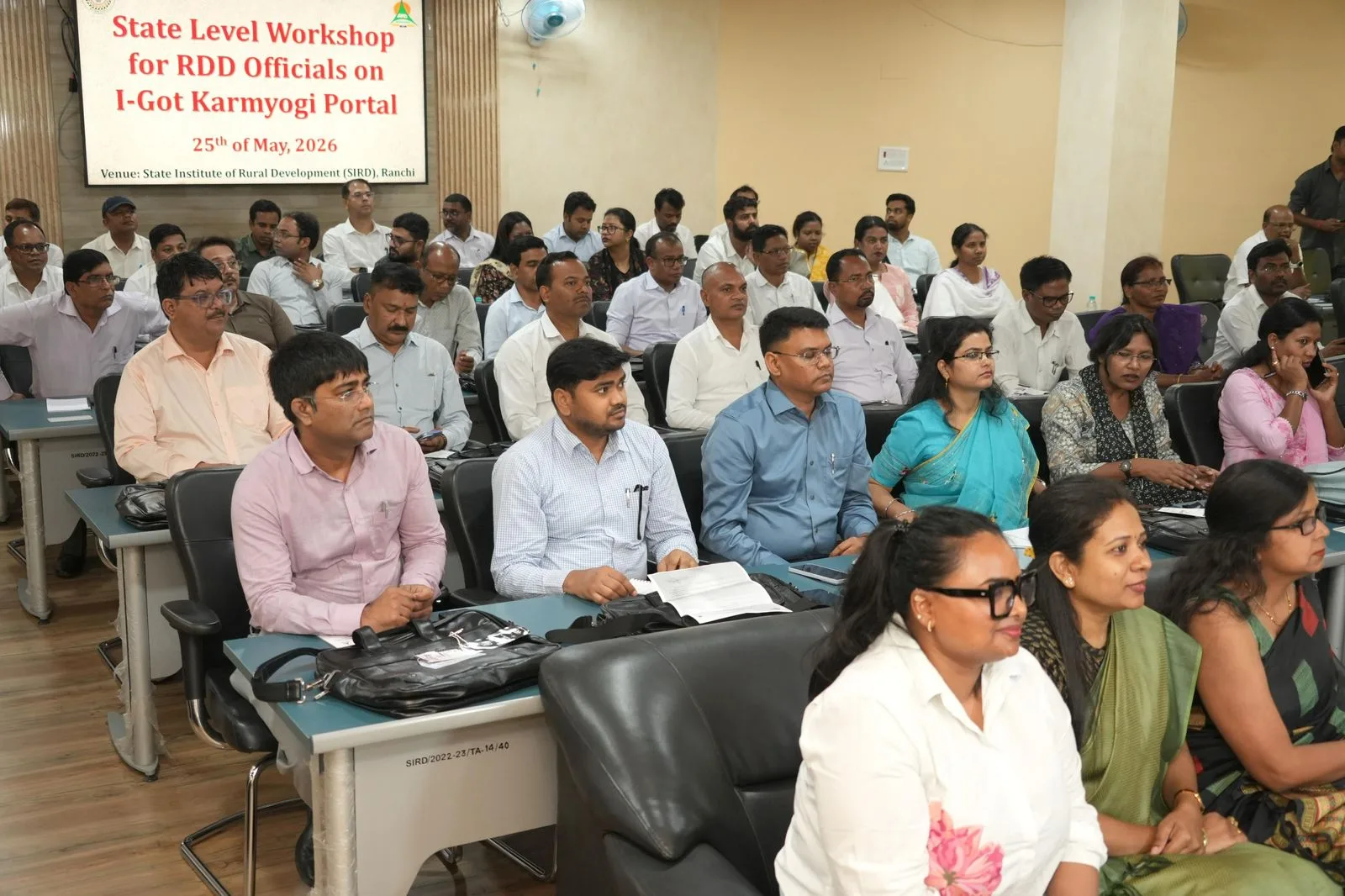 Rural Development Minister Attended State Level Workshop on iGOT Karmayogi Portal in Ranchi