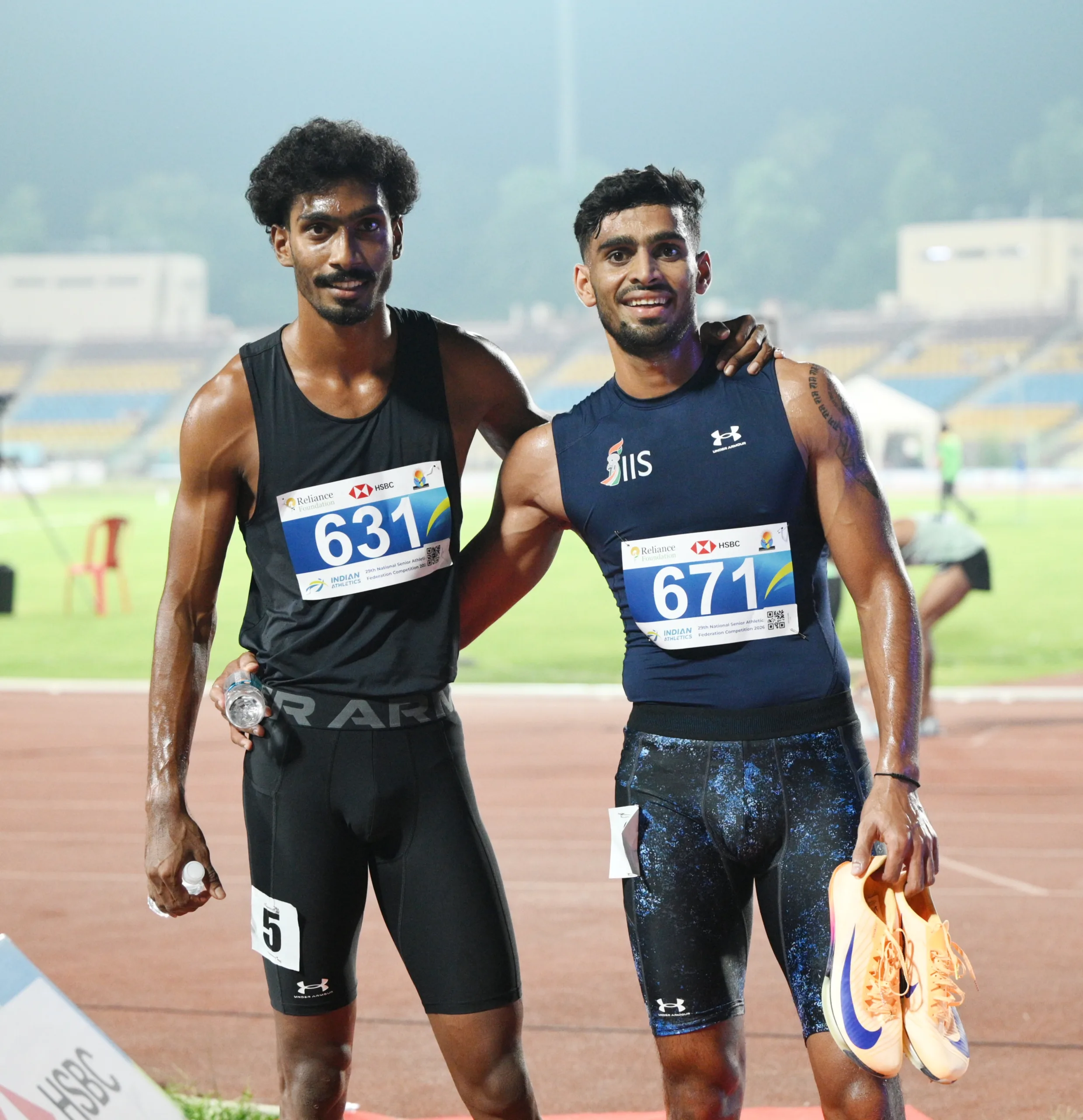 new national and meet records set at 29th National Senior Athletics Federation Championships held in Ranchi