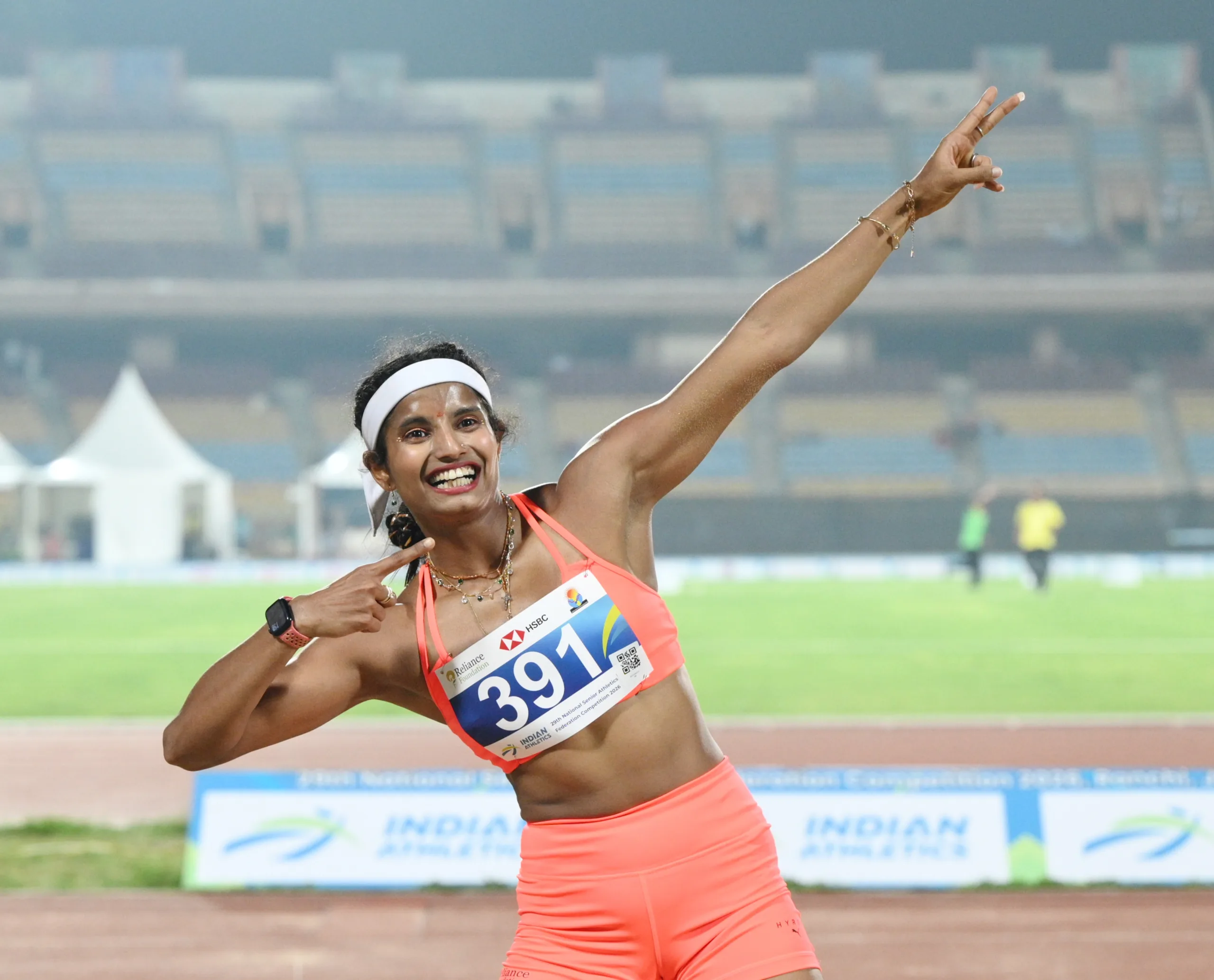 new national and meet records set at 29th National Senior Athletics Federation Championships held in Ranchi