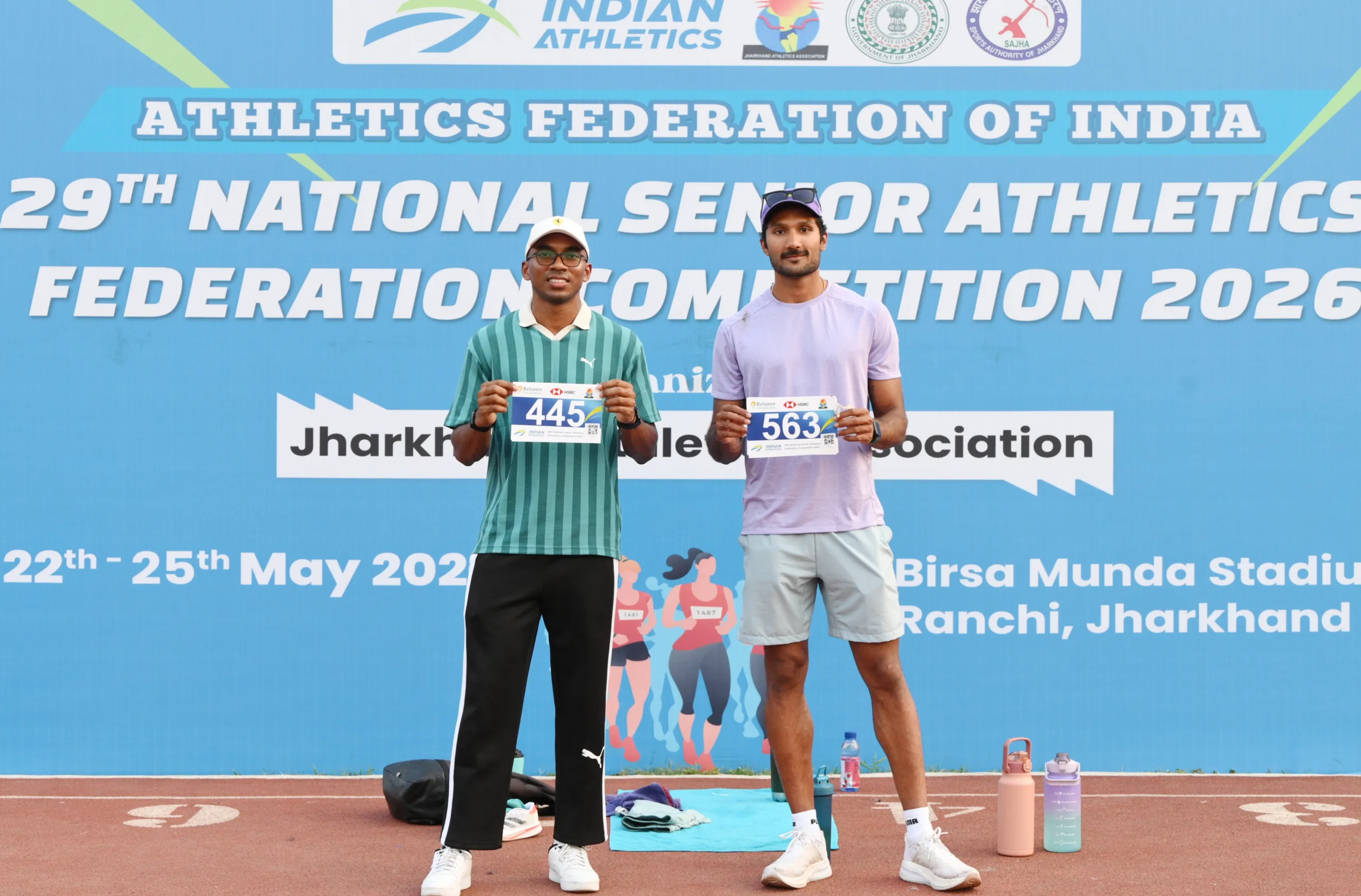 new national and meet records set at 29th National Senior Athletics Federation Championships held in Ranchi