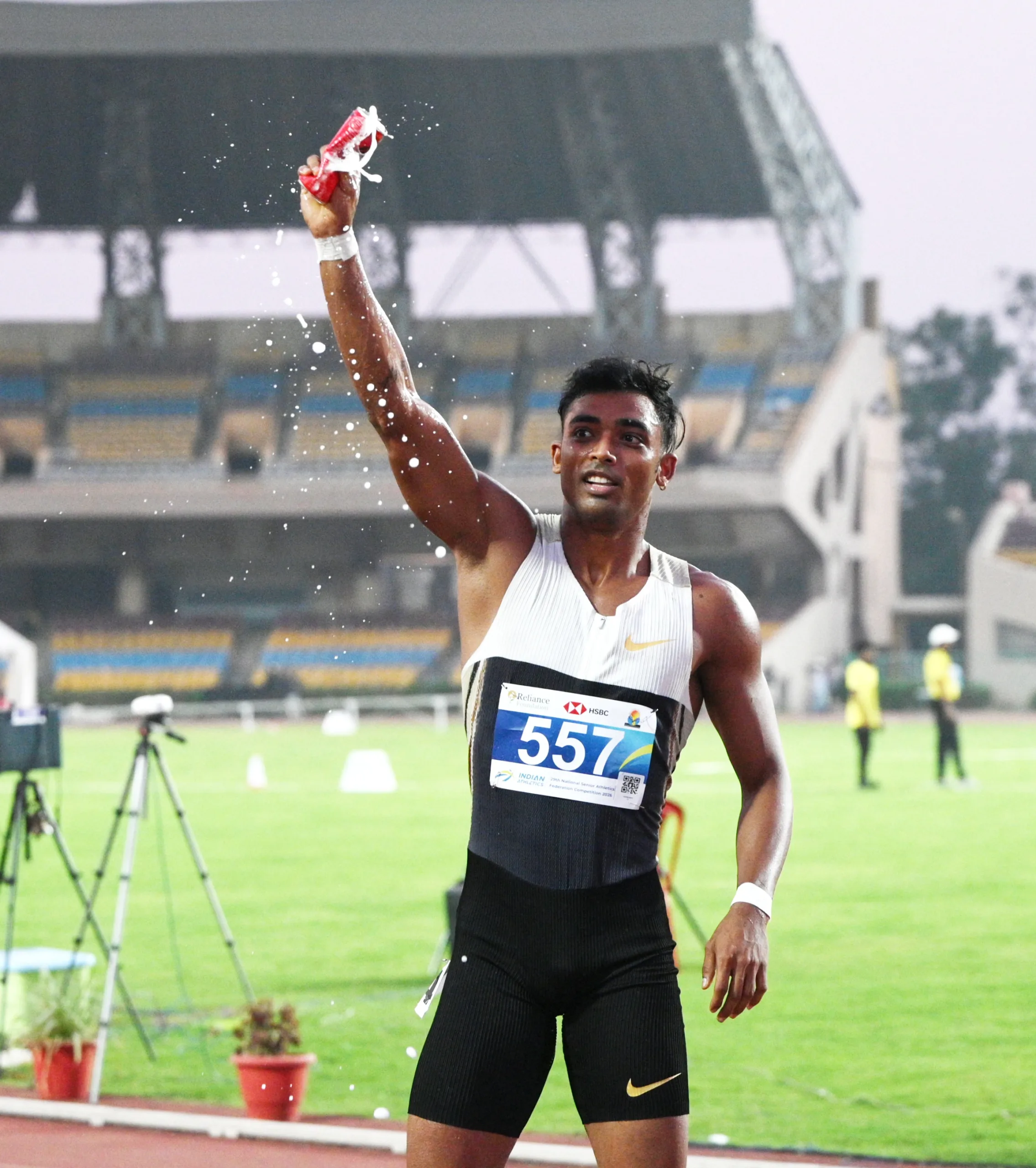new national and meet records set at 29th National Senior Athletics Federation Championships held in Ranchi