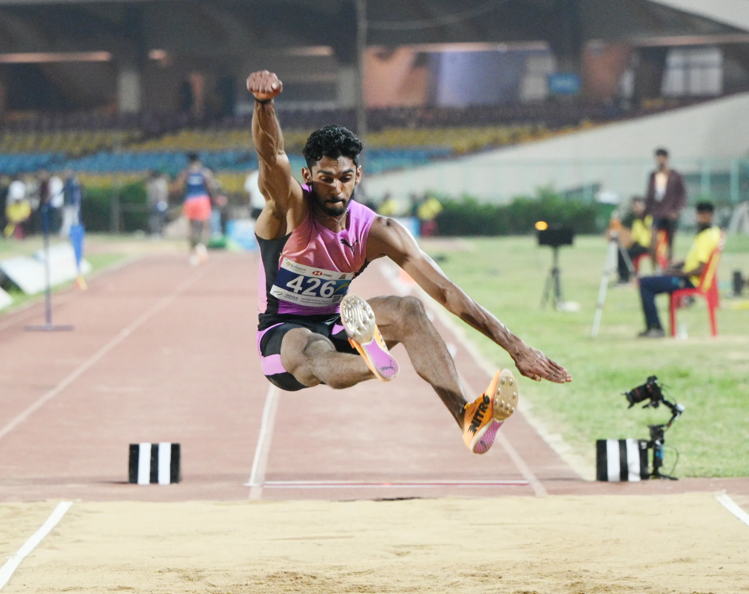 History in men pole vault event at 29th National Senior Athletics Federation Championships in Ranchi