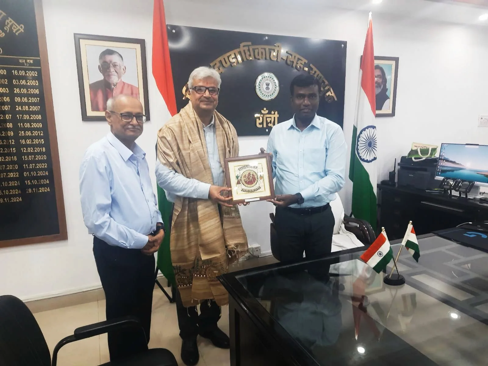 Additional Registrar General of Government of India appreciated ongoing preparations for census in Jharkhand