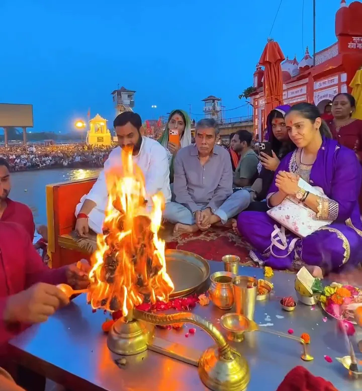 Saina Nehwal Haridwar tour