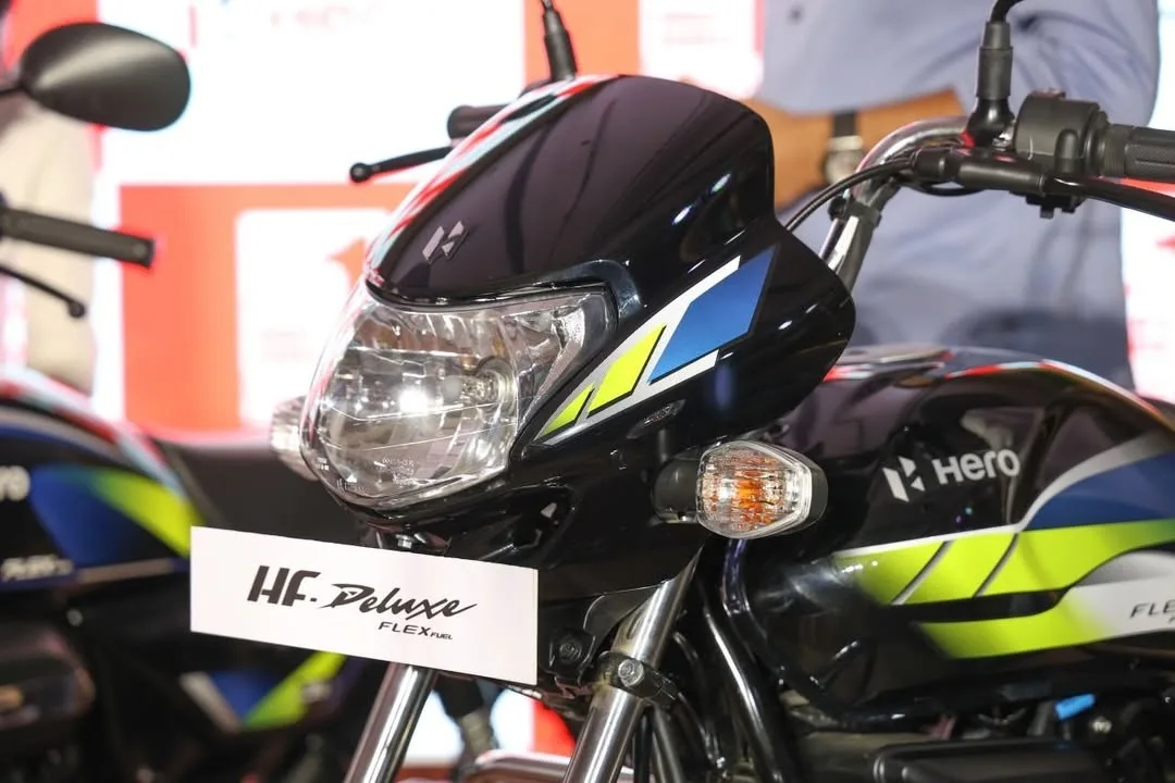 Hero Splendor+ Flex-Fuel and Hero HF Deluxe Flex-Fuel