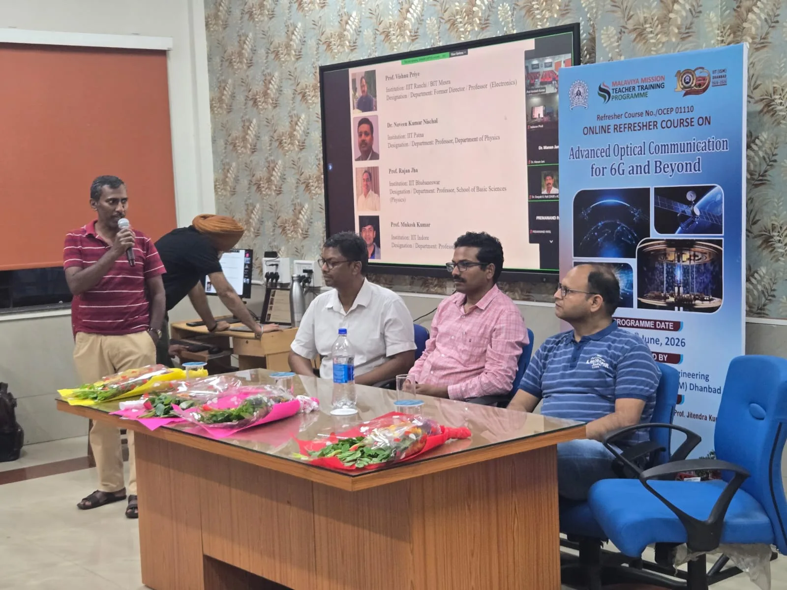 National refresher course on 6G technology held at IIT ISM Dhanbad concludes
