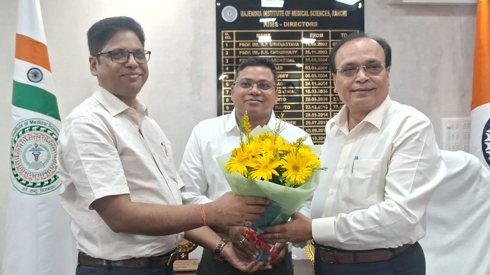 RIMS Director Dr DK Sinha