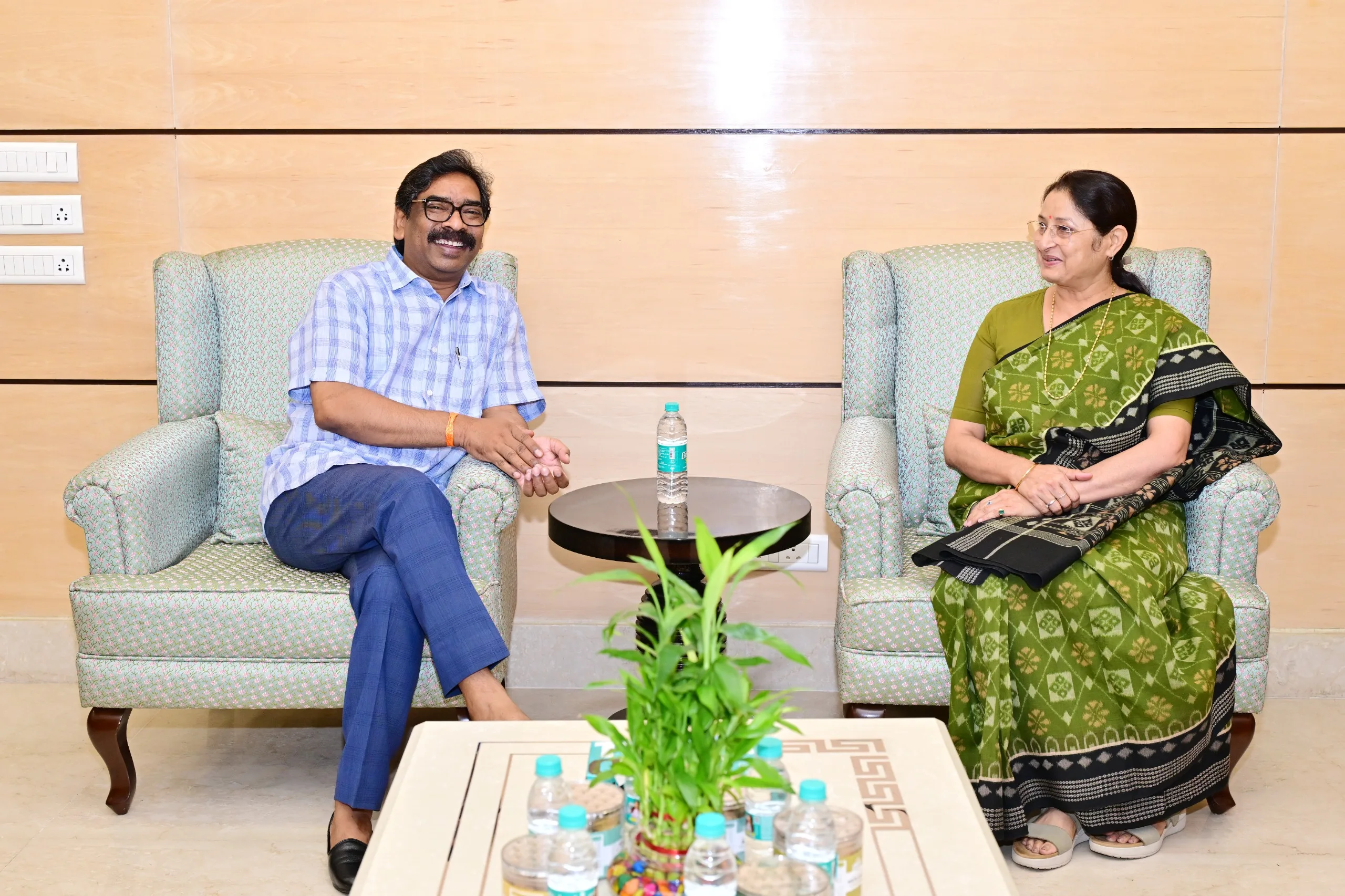 Union Minister Annapurna Devi met CM Hemant Soren in Ranchi