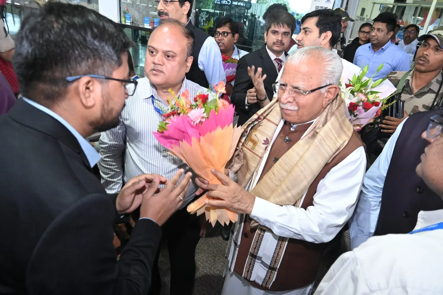 Manohar Lal Khattar in Jharkhand