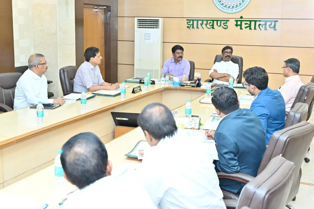 CM Hemant Soren reviewed functioning of Drinking Water and Sanitation Department in Ranchi