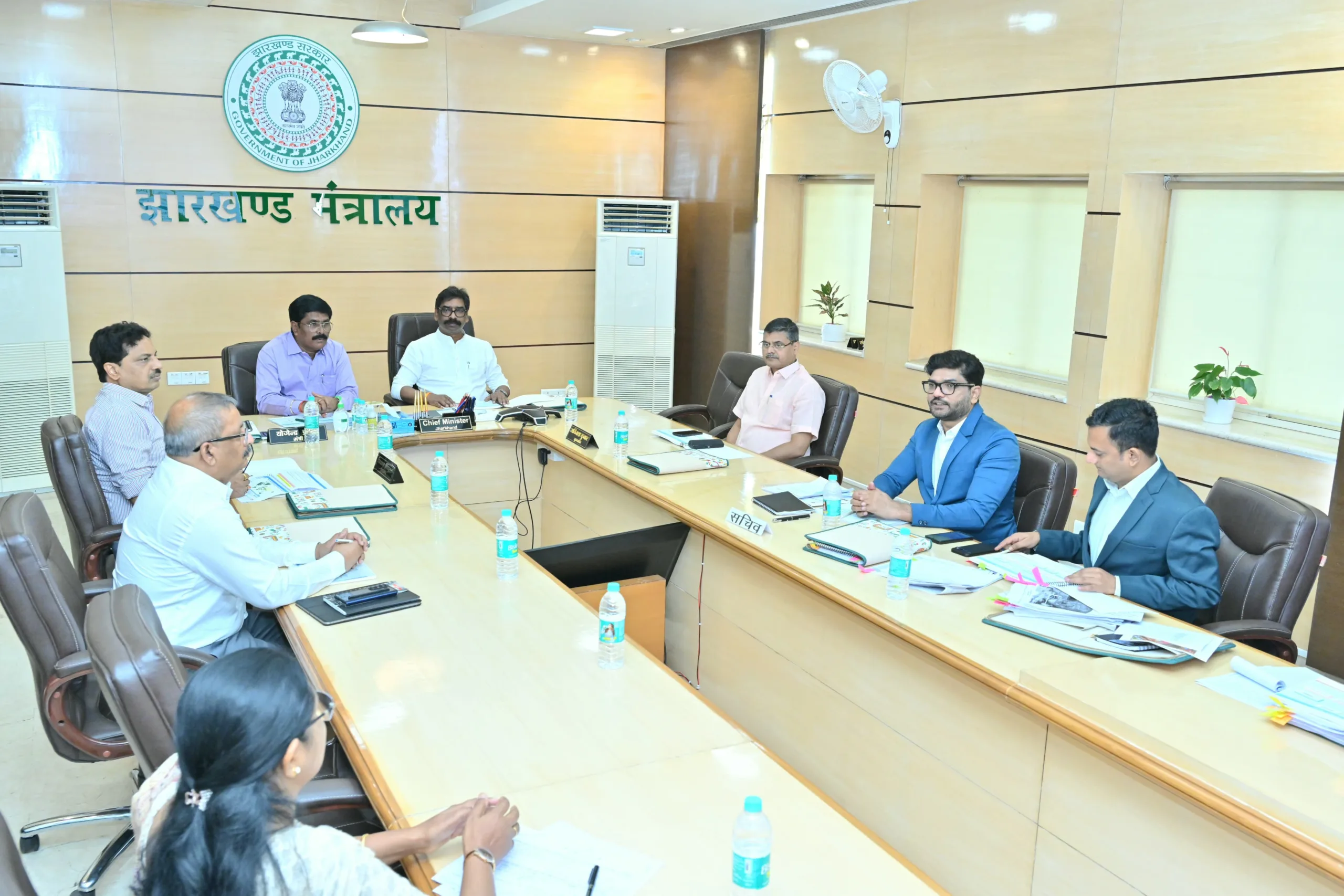 CM Hemant Soren reviewed functioning of Drinking Water and Sanitation Department in Ranchi