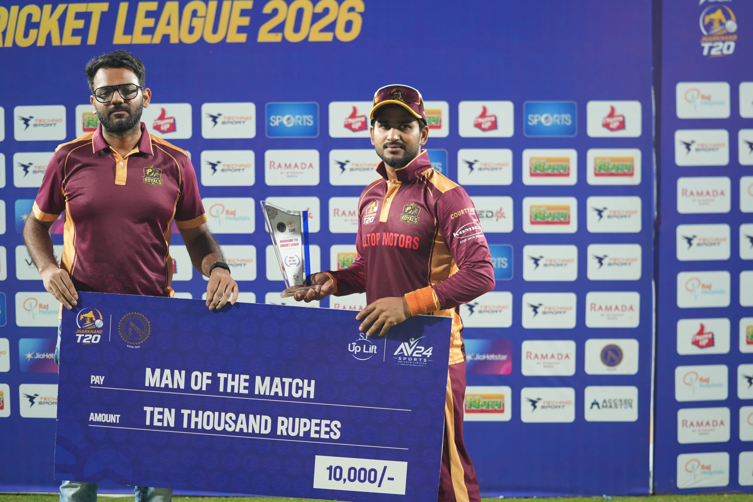 league matches concluded of ongoing Jharkhand T20 Cricket League holds in Ranchi