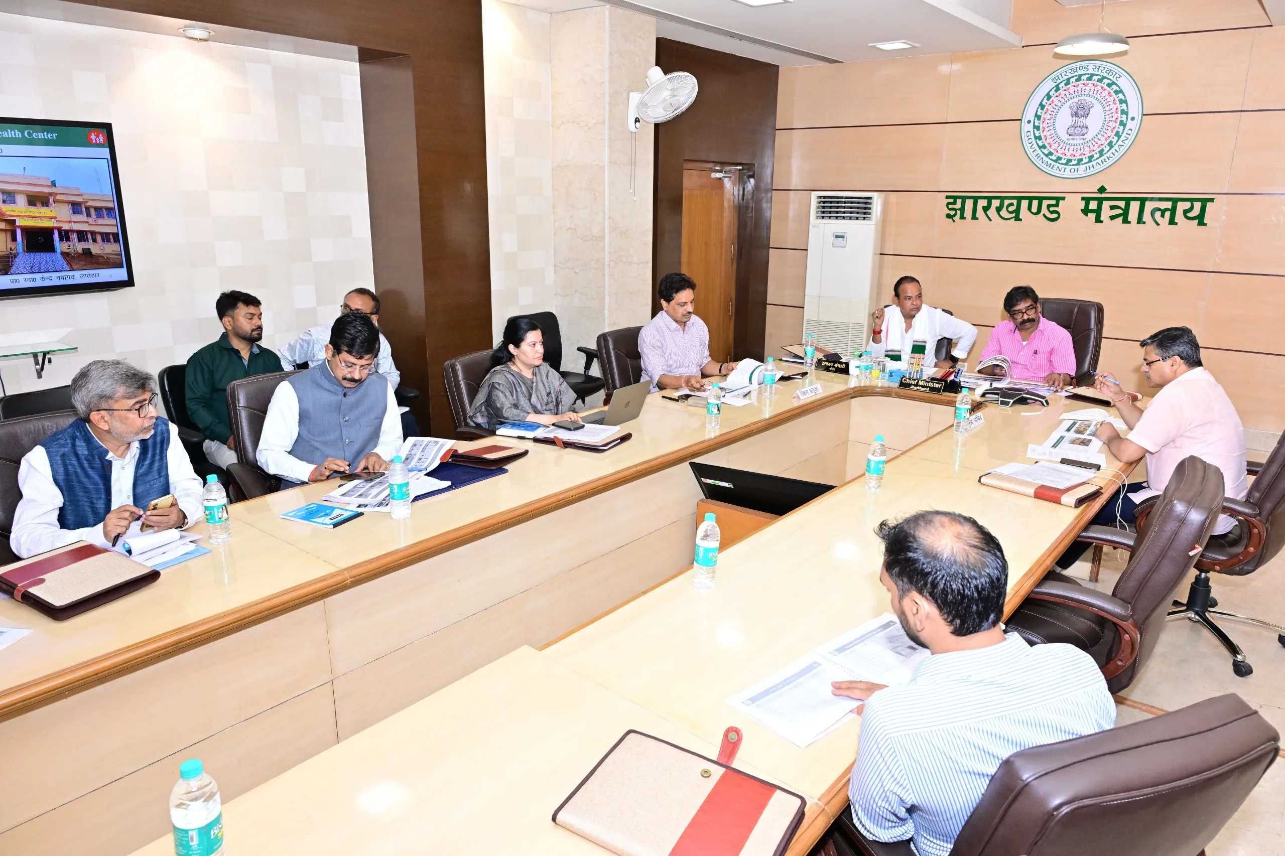 CM Hemant Soren reviewed functioning of Health Department in Ranchi