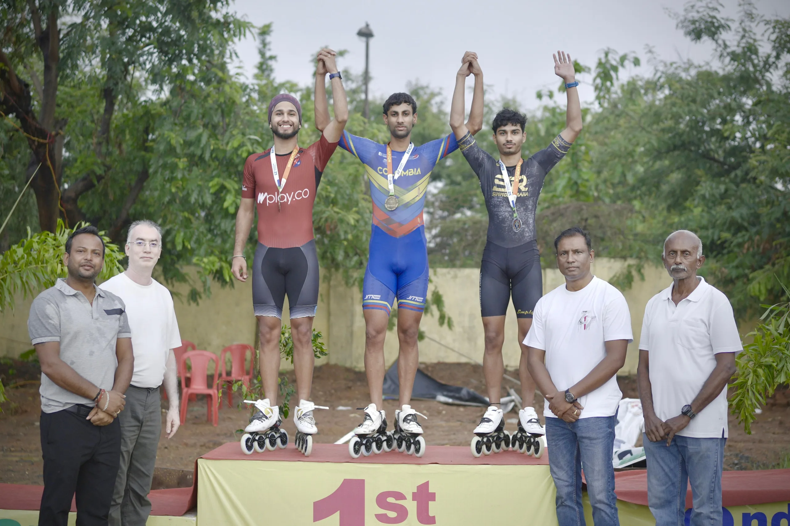 Jharkhand wins eighteen medals at 12th Open National Skating Championship held in Ranchi