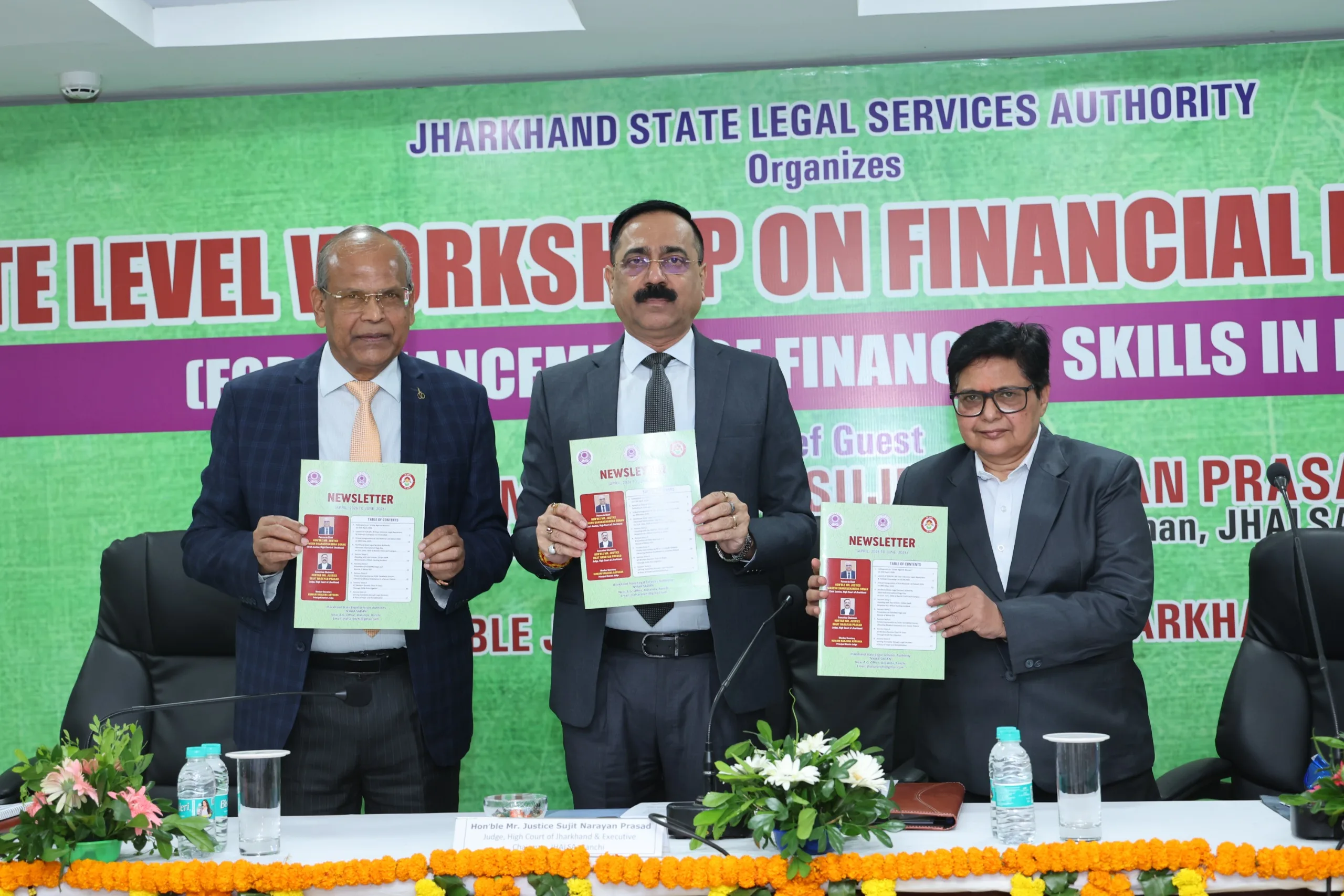 Workshop organized by Jharkhand State Legal Services Authority in Ranchi