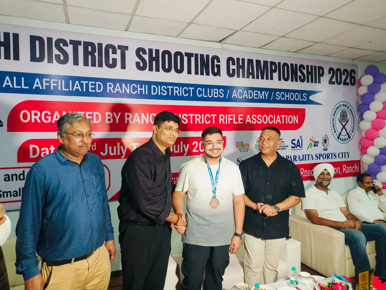 Three day Ranchi District Shooting Championship concluded