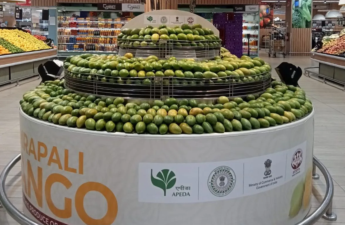 Jharkhand Amrapali mangoes Sale in mall at Dubai
